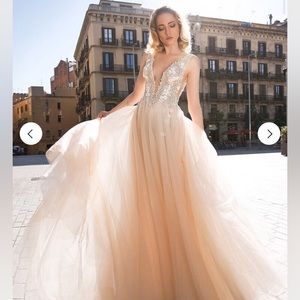 Pollardi Lanisideta Bridal Gown, lightly worn